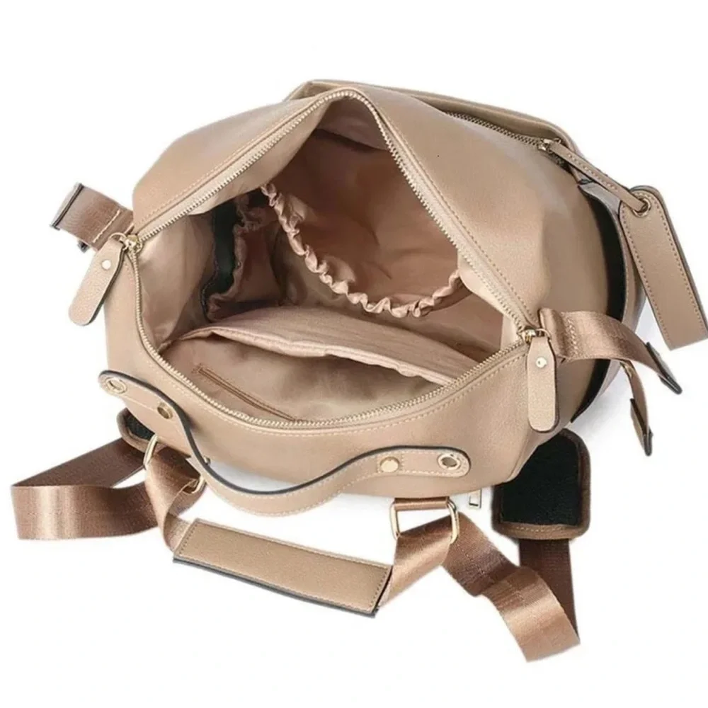 vegan leather Diaper Bag